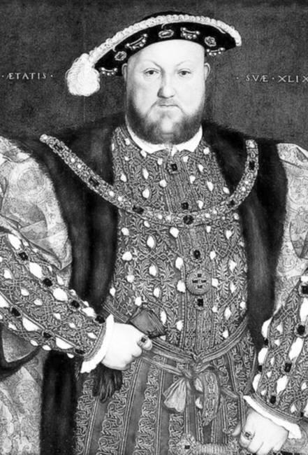 Генрих VIII отец Елизаветы I Портрет кисти Ганса Гобейна младшего 15391540 - фото 5