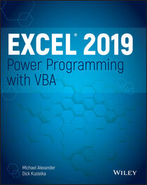 Michael Alexander: Excel 2019 Power Programming with VBA