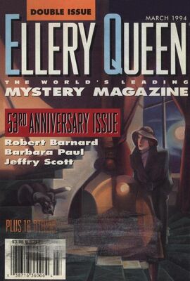 William Bankier Ellery Queen’s Mystery Magazine. Vol. 103, No. 3 & 4. Whole No. 625 & 626, March 1994