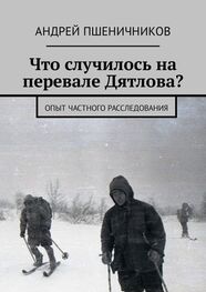 Андрей Пшеничников: Что случилось на перевале Дятлова? Опыт частного расследования