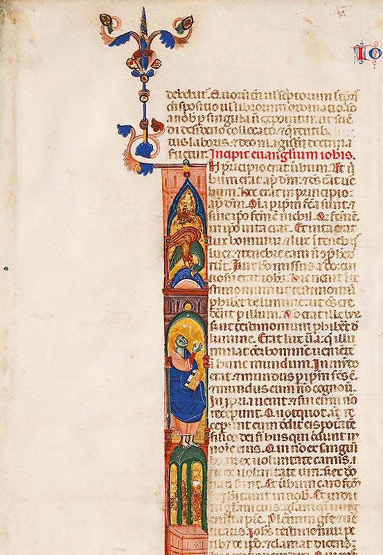 Евангелие от Иоанна Италия Болонья или Падуя Около 12201230 Пролог В - фото 2