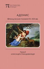 Антология: Адонис. Французская поэзия XV–XIX вв.