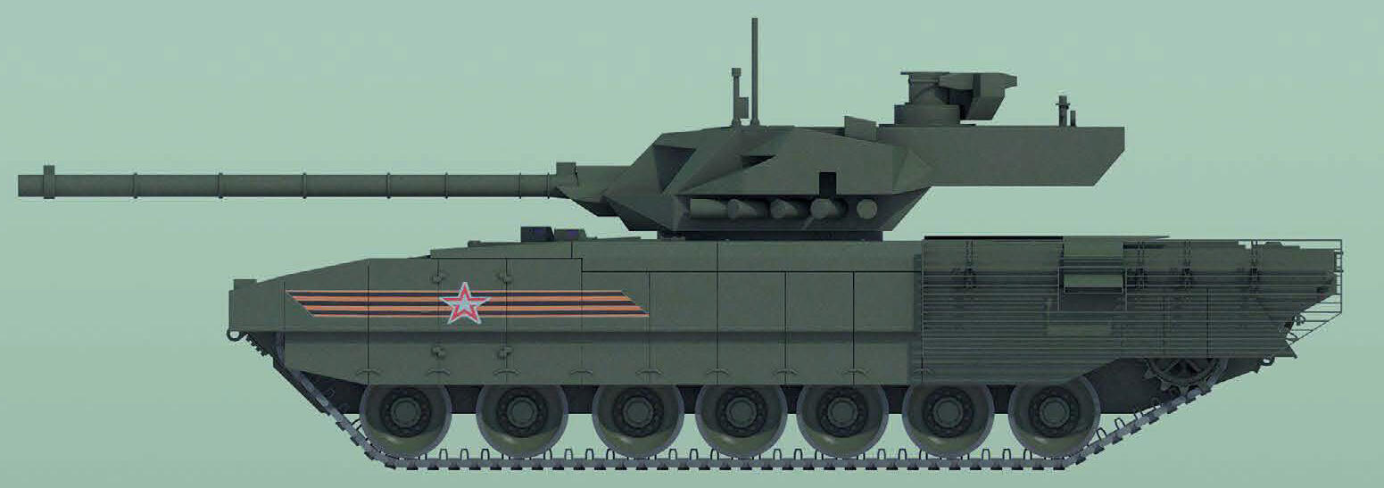 Кроме традиционного бронирования танк имеет модули динамической защиты - фото 22