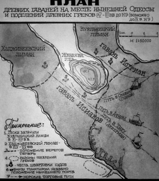 План древних поселений на территории нынешней Одессы когда на Пересыпи еще - фото 3