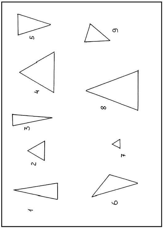 Рис 1 Рисунок с треугольниками Оцениваем результат 1 Вы очень - фото 1