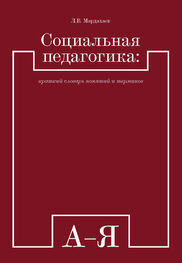 Лев Мардахаев: Социальная педагогика: краткий словарь понятий и терминов