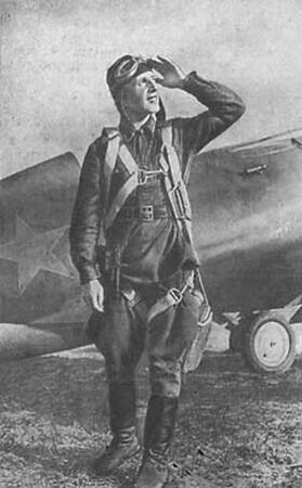 Герой Советского Союза летчикистребитель В Ф Скобарихин первым в истории - фото 12