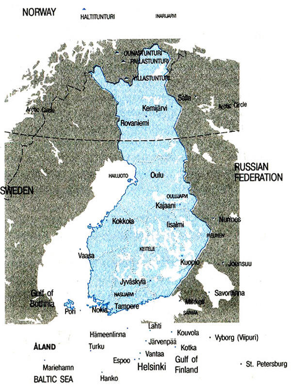 Введение Исторически Финляндия всегда находилась на границе между Западной и - фото 1