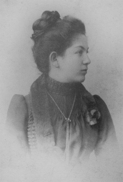 Марта Френкель до рождения старшей дочери 1902 год Марта и Артур Френкель - фото 3