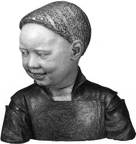 Бюст ребенка предположительно изображающий Генриха VIII мальчика - фото 4