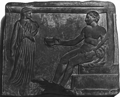 Геркулес и Геба Рельеф Национальный музей Неаполь Гебал Гебал - фото 5