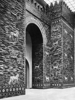 Ворота Иштар 6 в до н э Реконструкция Р Кольдевея Переднеазиатский музей - фото 8