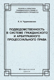 Константин Чудиновских: Подведомственность в системе гражданского и арбитражного процессуального права