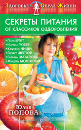 Юлия Попова: Секреты питания от классиков оздоровления