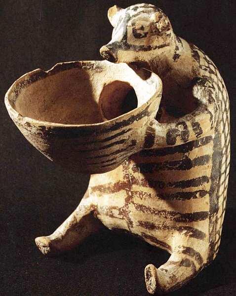 Сосуд в форме животного 28002300 до н э Кикладская культура Керамика - фото 7