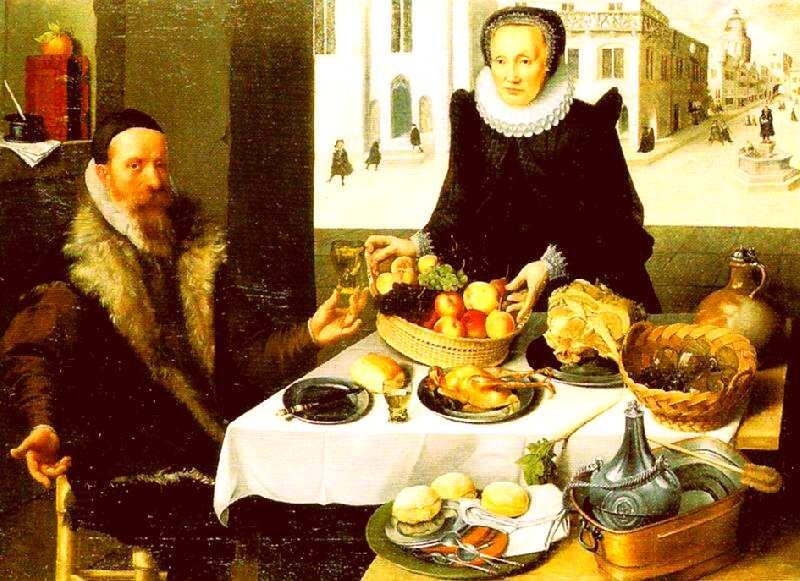 Лукас ван Фалькенборх около 15351597 Портрет пожилых супругов Без даты - фото 9