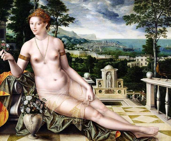 Ян Массейс 15091575 Киферийская Венера Флора Без даты Дерево масло - фото 10