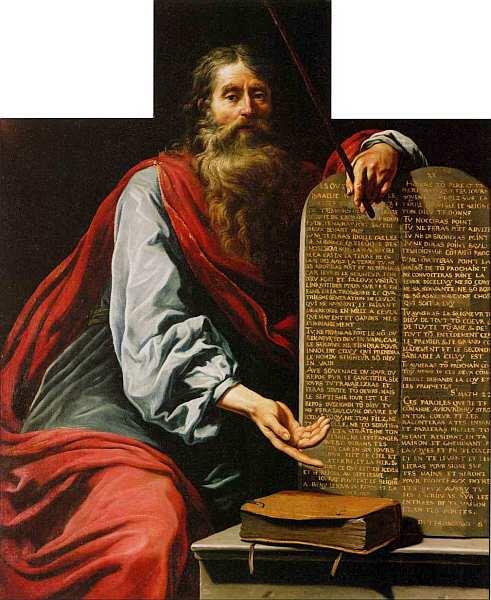 Клод Виньон 15931670 Моисей со скрижалями Без даты Холст масло 160x1 - фото 18