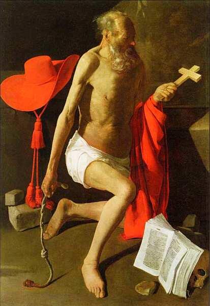 Жорж де Латур Жорж де ла Тур 15931652 Кающийся святой Иероним Без даты - фото 19