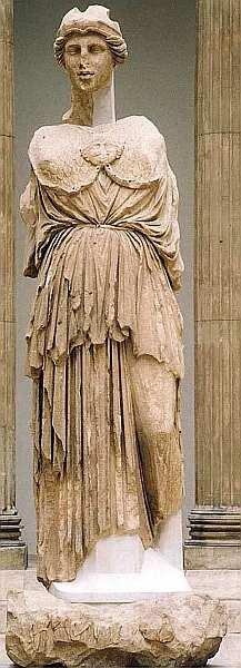 Статуя Афины Парфенос 170 до н э Мрамор 405x1185 У этой статуи Афины не - фото 53