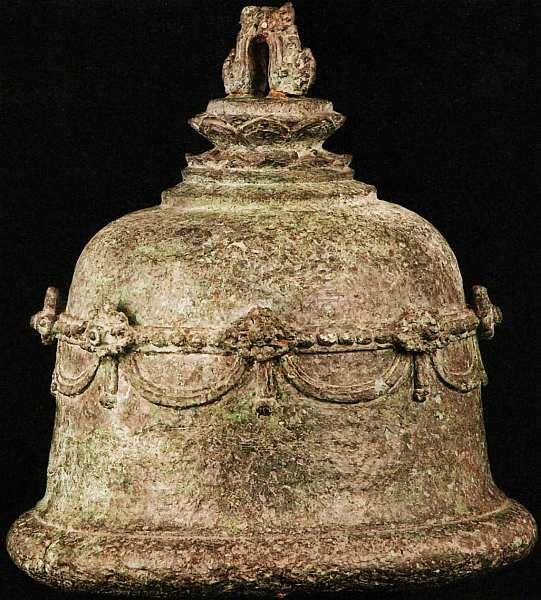 Колокол Гента Борободур Центральная Ява остров Ява VIII век Бронза - фото 10