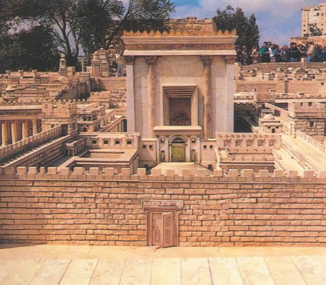 Макет Иерусалима периода Второго Храма Иродианская улица Туннель западной - фото 86