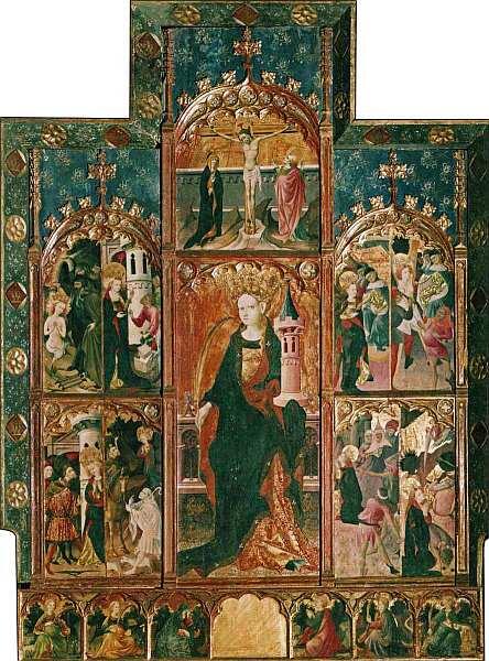 Гонсало Перес активен между 1380 и 1451 Алтарь Святой Варвары Около - фото 15