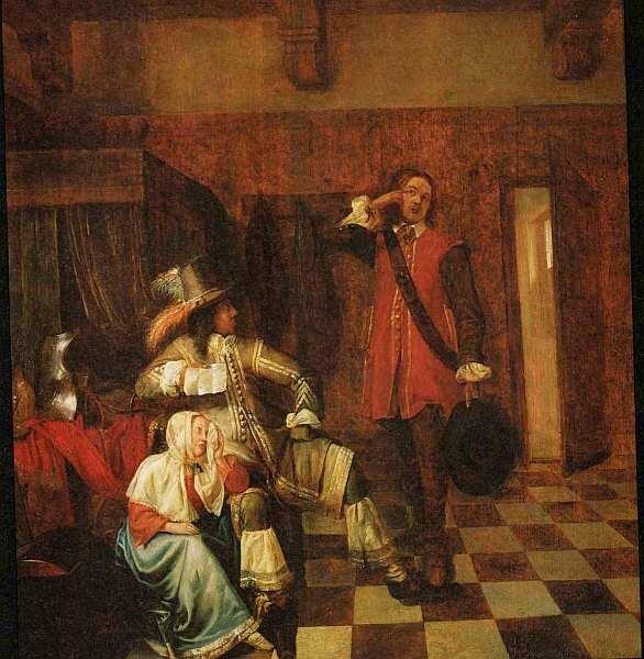 Питер де Хох Принесший плохие новости Около 1655 Диего Веласкес - фото 27
