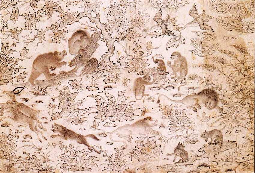 Мухаммад Сиях Калам 14691525 Птицы и хищники в цветах Конец XV века - фото 28