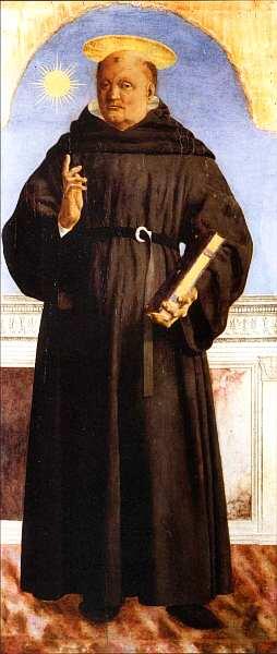 Пьеро делла Франческа около 14151492 Святой Николай да Толентино 14641469 - фото 16