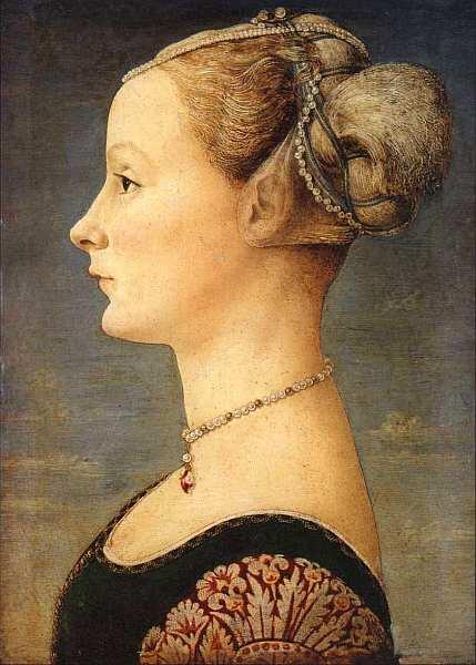 Пьеро дель Поллайоло 14431496 Женский портрет Около 1470 Дерево темпера - фото 18