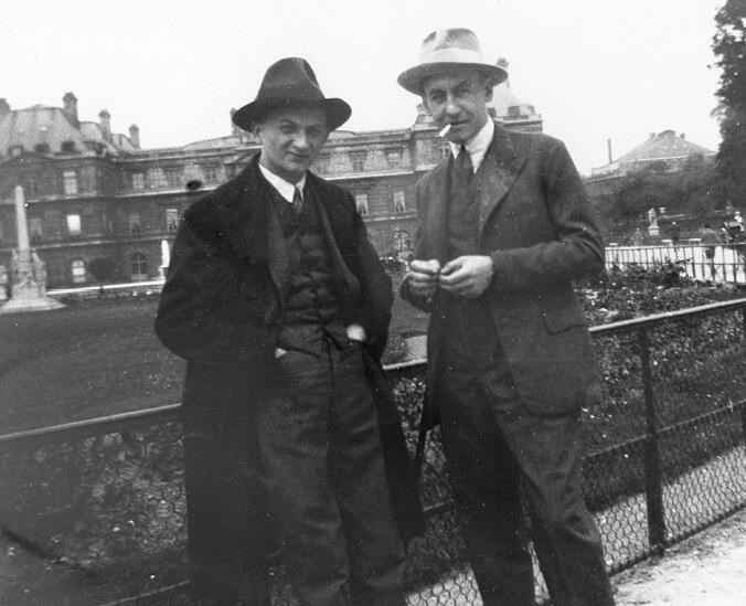 Joseph Roth with Heinrich Wagner Joseph Roth with Bernard von Brentano - фото 8