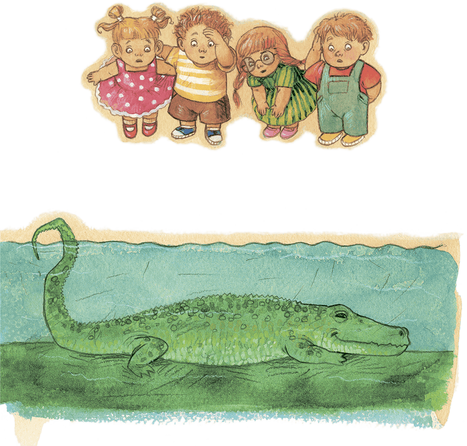 Крокодил Гроза детей Лучше не гневите Только он сидит в воде и пока не - фото 47