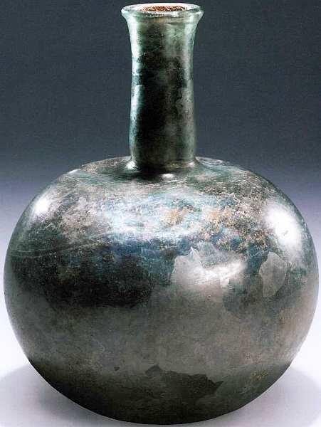 Неизвестный мастер Бутылка IIIII века Стекло свободное выдувание Высота - фото 8