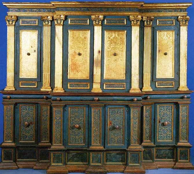 Неизвестный мастер Синагогальный ковчег арон акодеш Около 1500 - фото 15