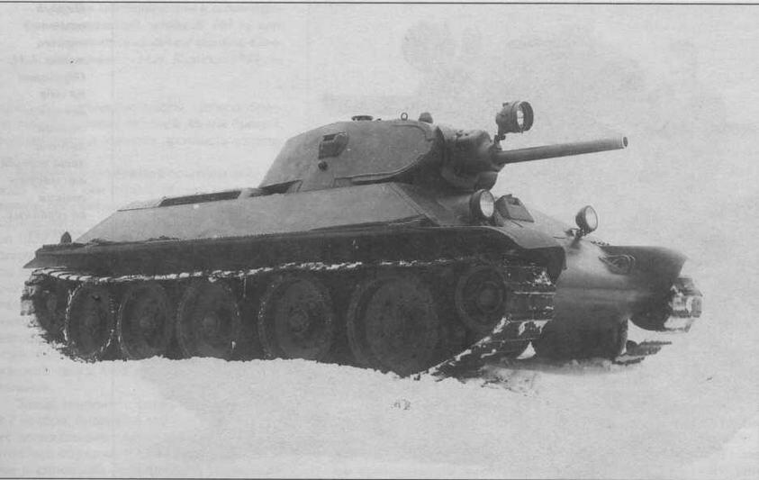 Опытный образец среднего танка А34 во время испытаний на НИБТПолигоне в - фото 10
