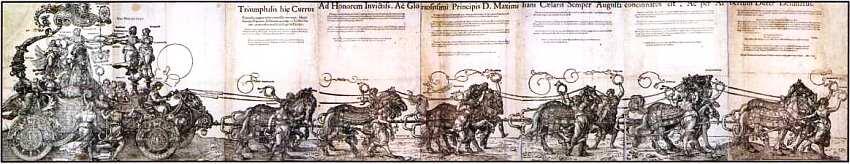 Альбрехт Дюрер 14711528 Триумфальное возвращение императора Священной - фото 9