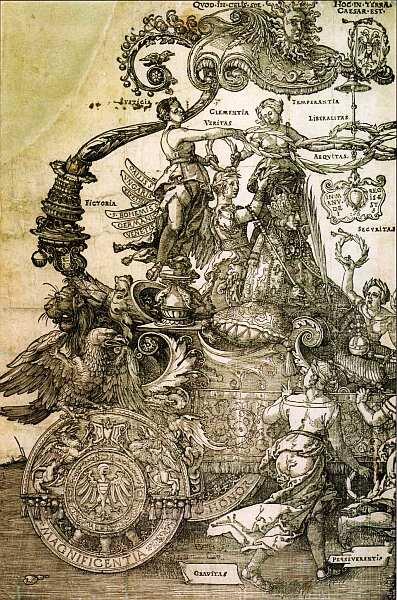 Альбрехт Дюрер Триумфальное возвращение императора Священной Римской империи - фото 11