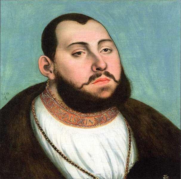 Лукас Кранах Старший 14721553 Портрет Иоганна Фридриха Великодушного - фото 12