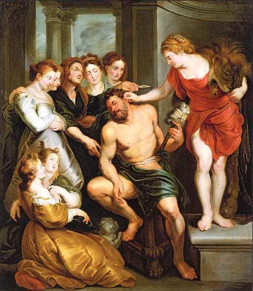 Теодор ван Сулден 16061669 Геркулес и Омфала XVII век Холст масло - фото 24