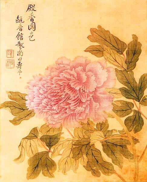Юнь Шоупин 16331690 Пион Альбомный лист из серии Цветыптицы XVII век - фото 20