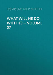 Эдвард Бульвер-Литтон: What Will He Do with It? — Volume 07