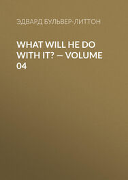 Эдвард Бульвер-Литтон: What Will He Do with It? — Volume 04