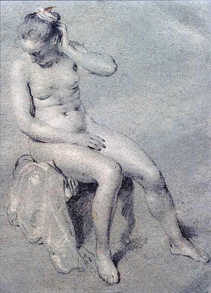 Яков Бакер Сидящая обнаженная с короткими волосами 1648 Франс Пурбус - фото 22
