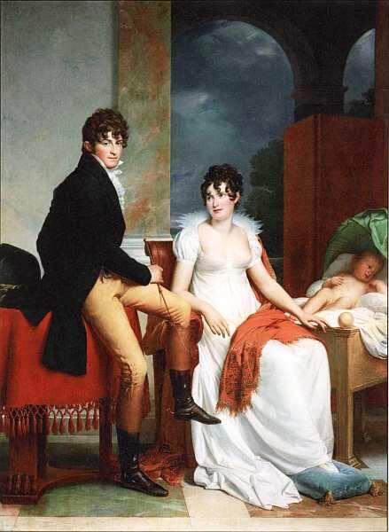 ФрансуаПаскальСимон Жерар 17791837 Рейхсграф Мориц Кристиан Фриз с семьей - фото 15