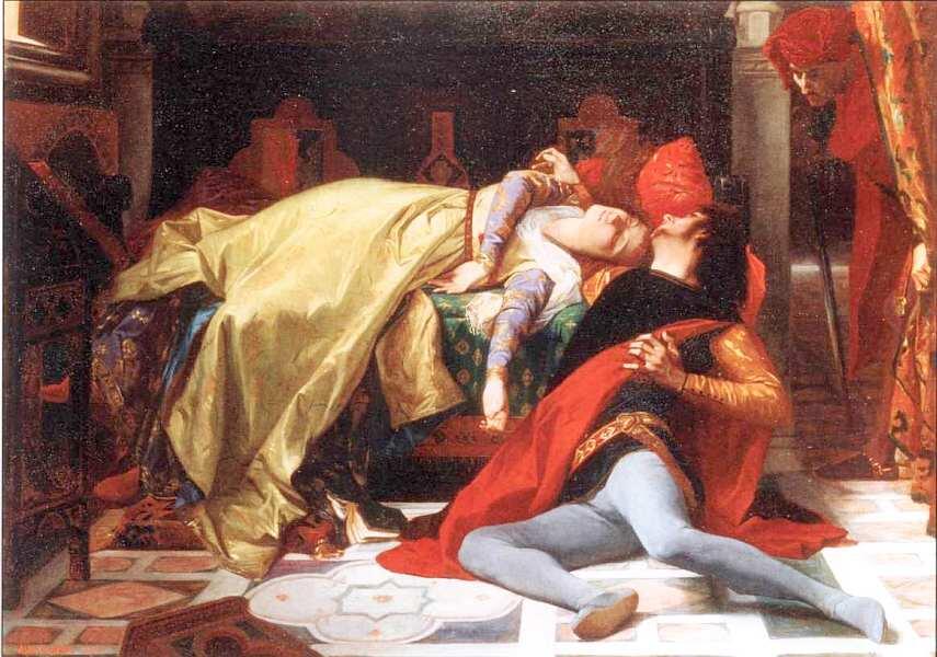 Александр Кабанель 18231889 Смерть Франчески да Римини и Паоло Малатеста - фото 8
