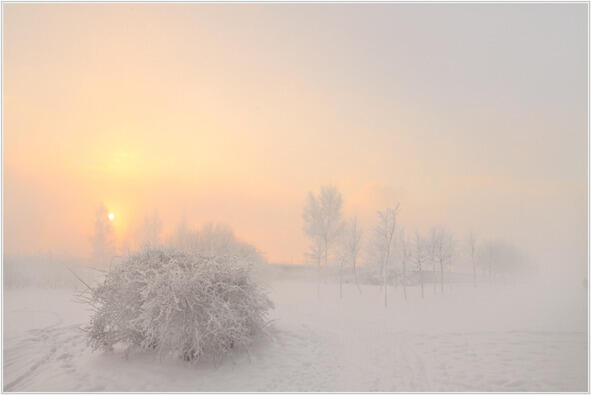 Зимняя Россия Белые раздолья белые поля Это моя Родина всё моя земля - фото 4