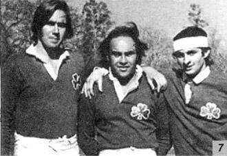 7 Паррадо слева в 1971 году с Канессой справа и товарищем по команде 8 - фото 14