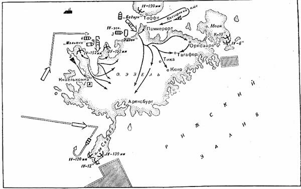 Высадка немецкого десанта на остров Эзель 12 октября 1917 года 15 октября - фото 57