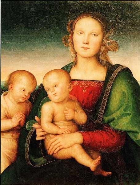 Пьетро Вануччи Перуджино около 14501523 Мадонна с Младенцем Христом и - фото 20